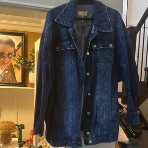 Pilcro Dark Blue Denim Jacket